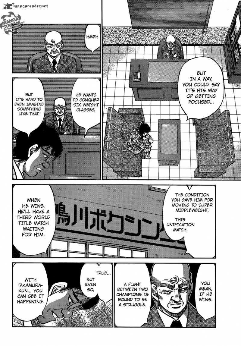 Hajime no Ippo Chapter 1078 - Manhwa18.com