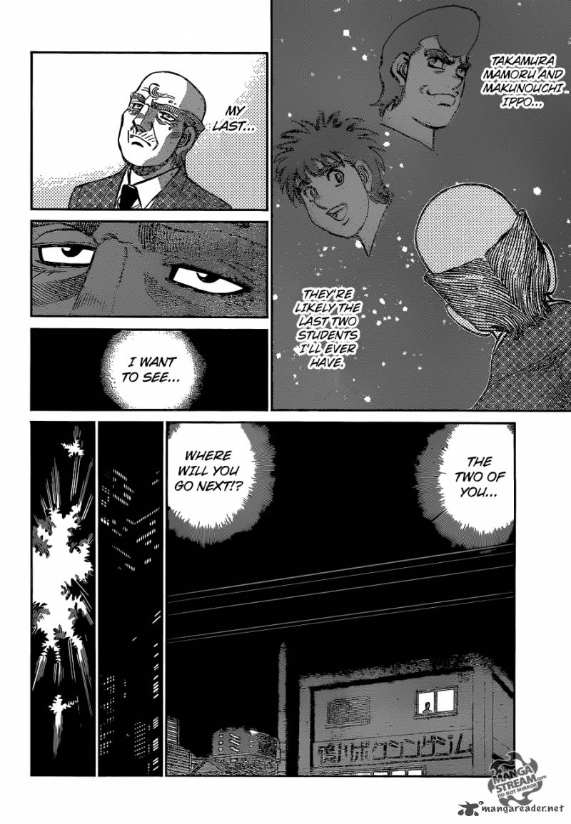 Hajime no Ippo Chapter 1078 - Manhwa18.com