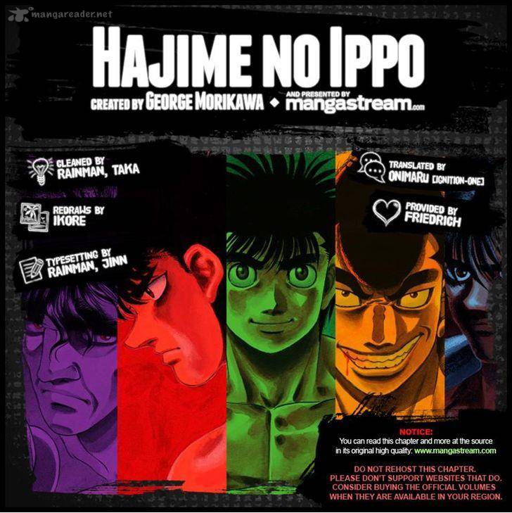 Hajime no Ippo Chapter 1080 - Manhwa18.com