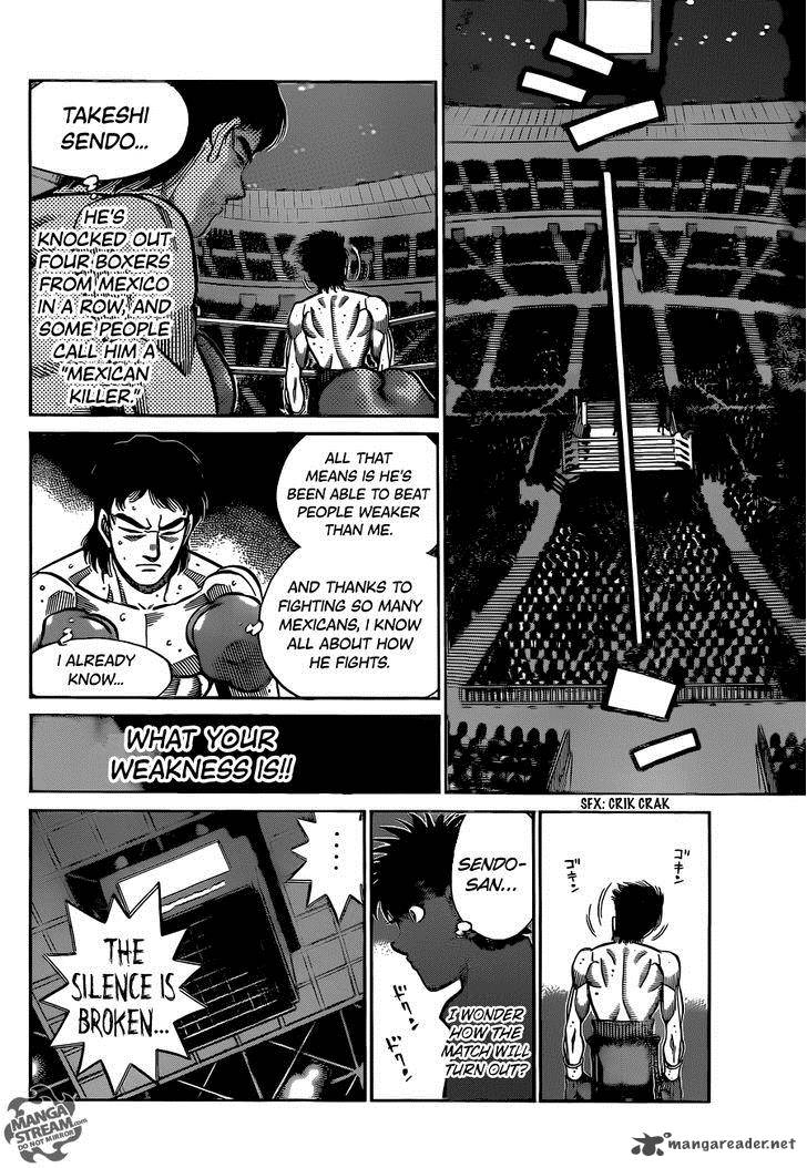 Hajime no Ippo Chapter 1085 - Manhwa18.com