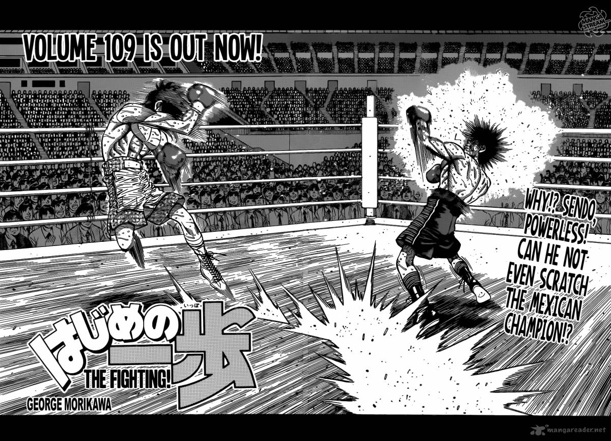 Hajime no Ippo Chapter 1089 - Manhwa18.com