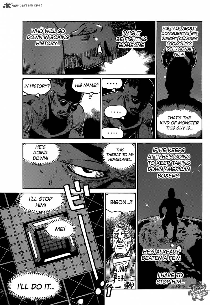 Hajime no Ippo Chapter 1110 - Manhwa18.com