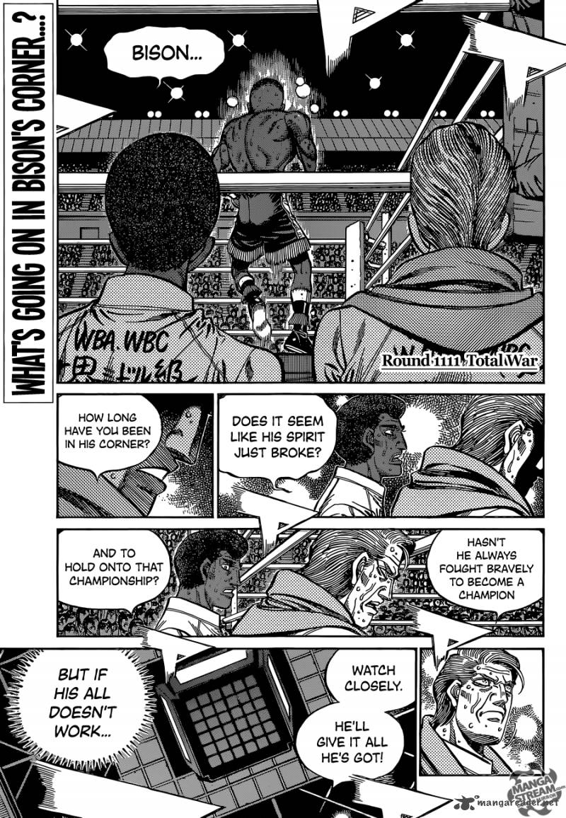 Hajime no Ippo Chapter 1111 - Manhwa18.com