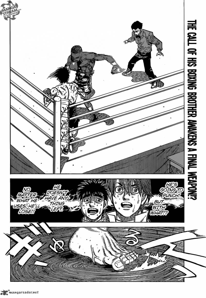 Hajime no Ippo Chapter 1118 - Manhwa18.com