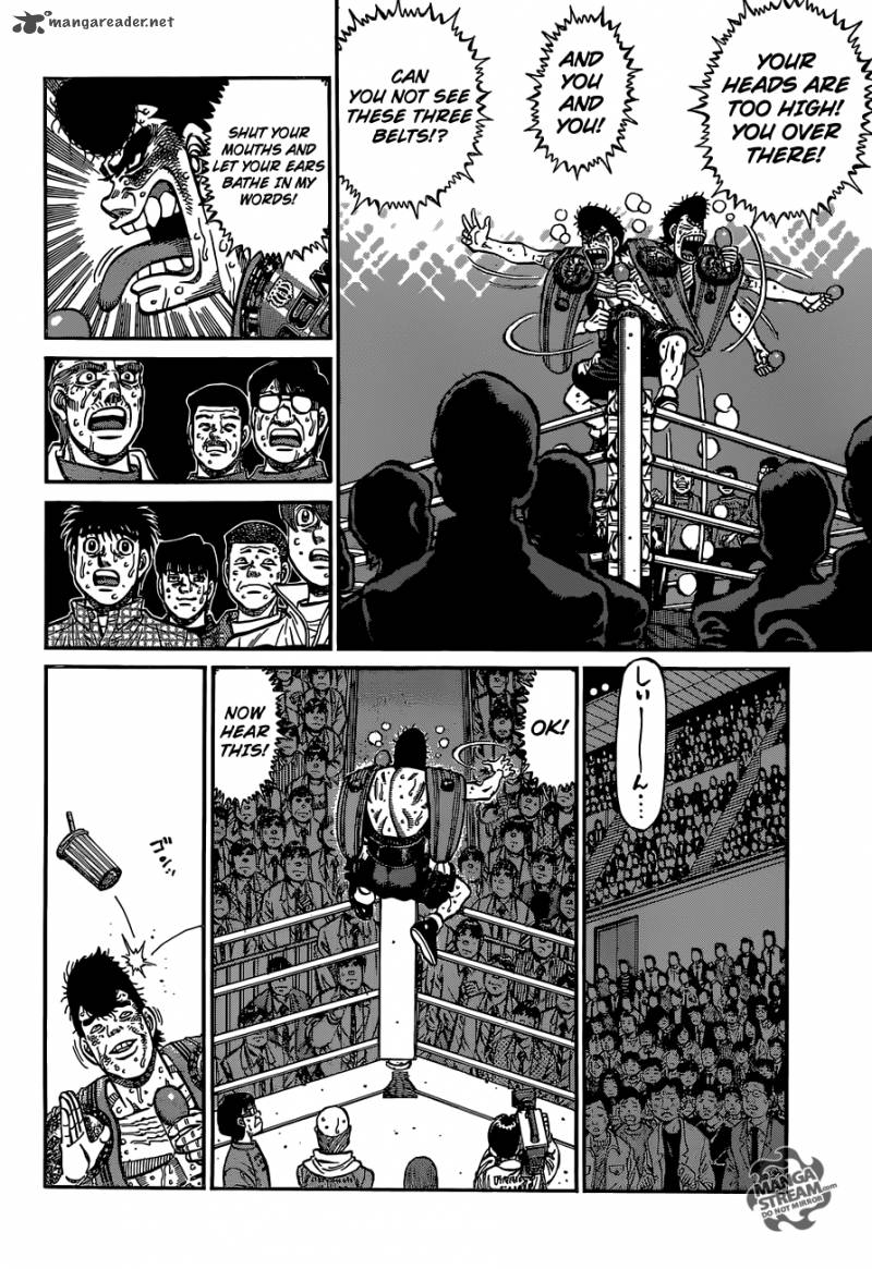 Hajime no Ippo Chapter 1121 - Manhwa18.com