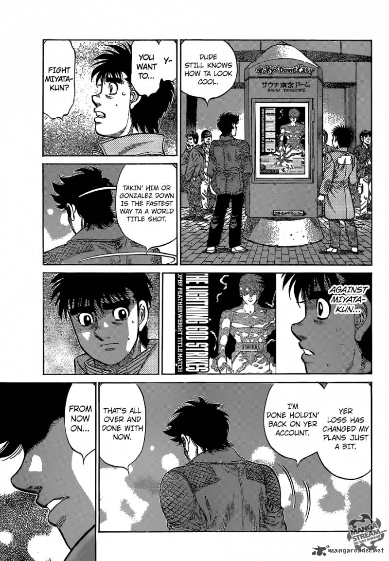 Hajime no Ippo Chapter 1126 - Manhwa18.com