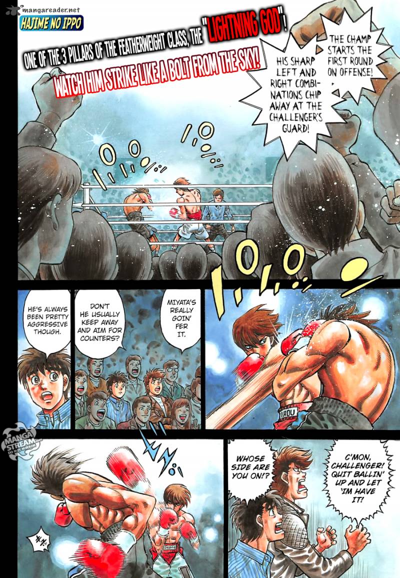 Hajime no Ippo Chapter 1127 - Manhwa18.com