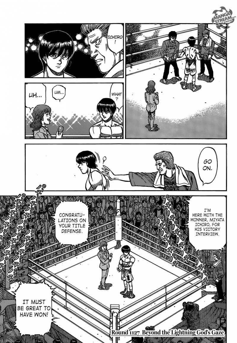 Hajime no Ippo Chapter 1127 - Manhwa18.com