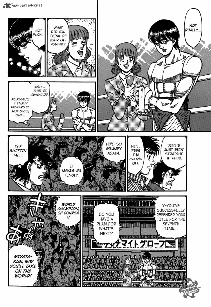 Hajime no Ippo Chapter 1127 - Manhwa18.com