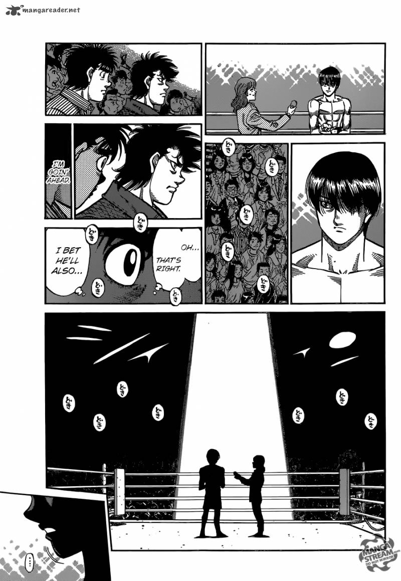 Hajime no Ippo Chapter 1127 - Manhwa18.com