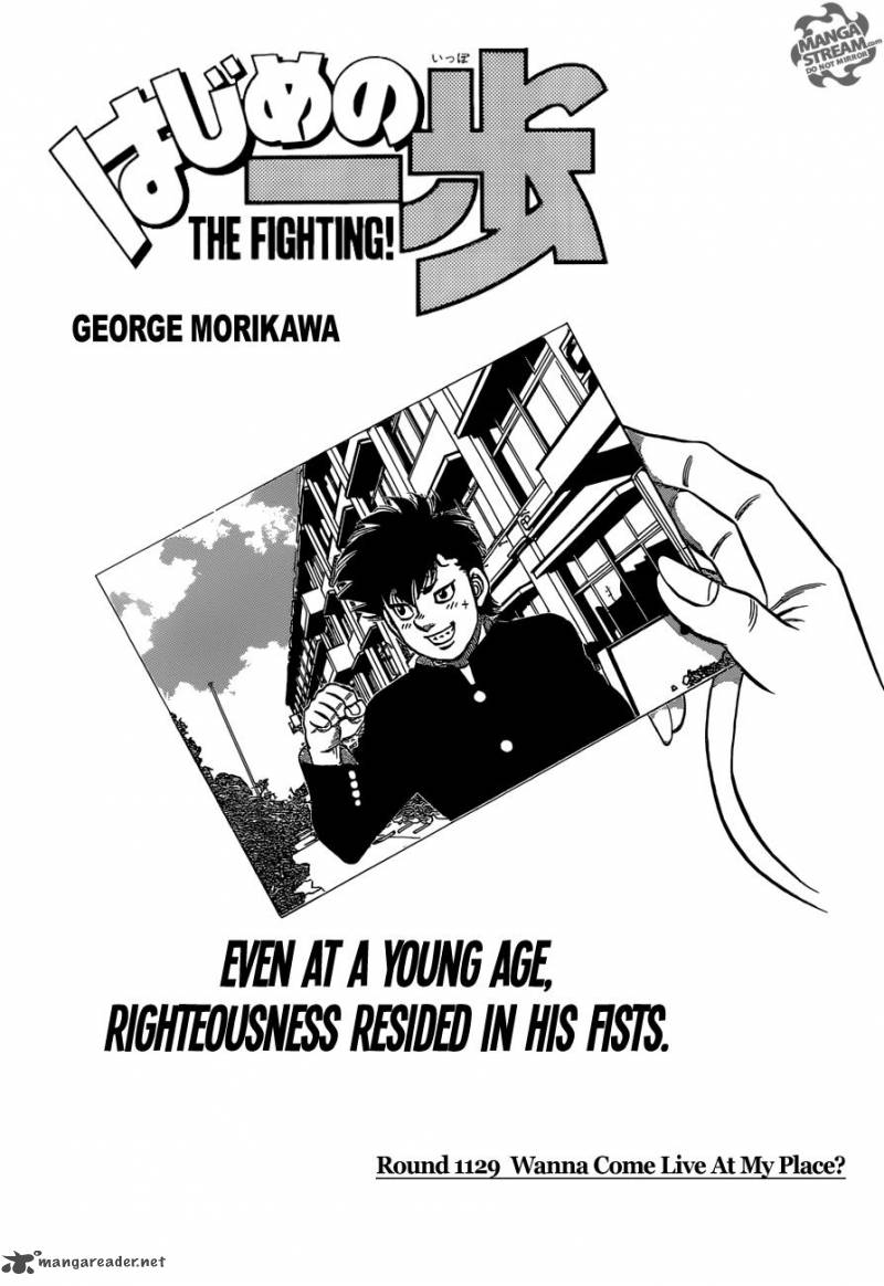 Hajime no Ippo Chapter 1129 - Manhwa18.com