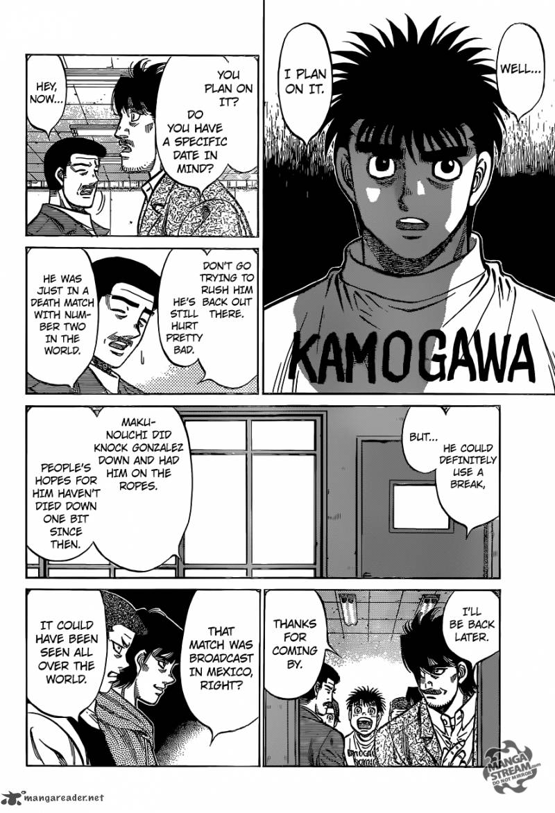 Hajime no Ippo Chapter 1133 - Manhwa18.com