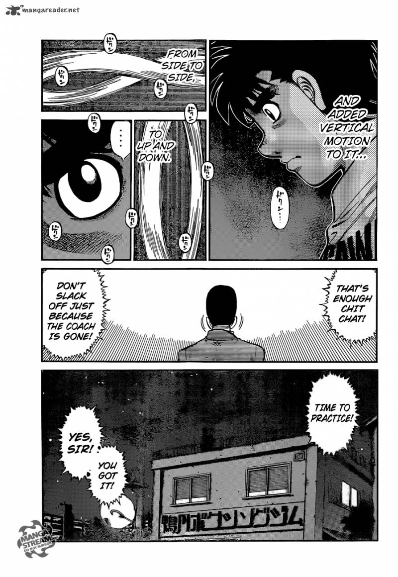 Hajime no Ippo Chapter 1133 - Manhwa18.com