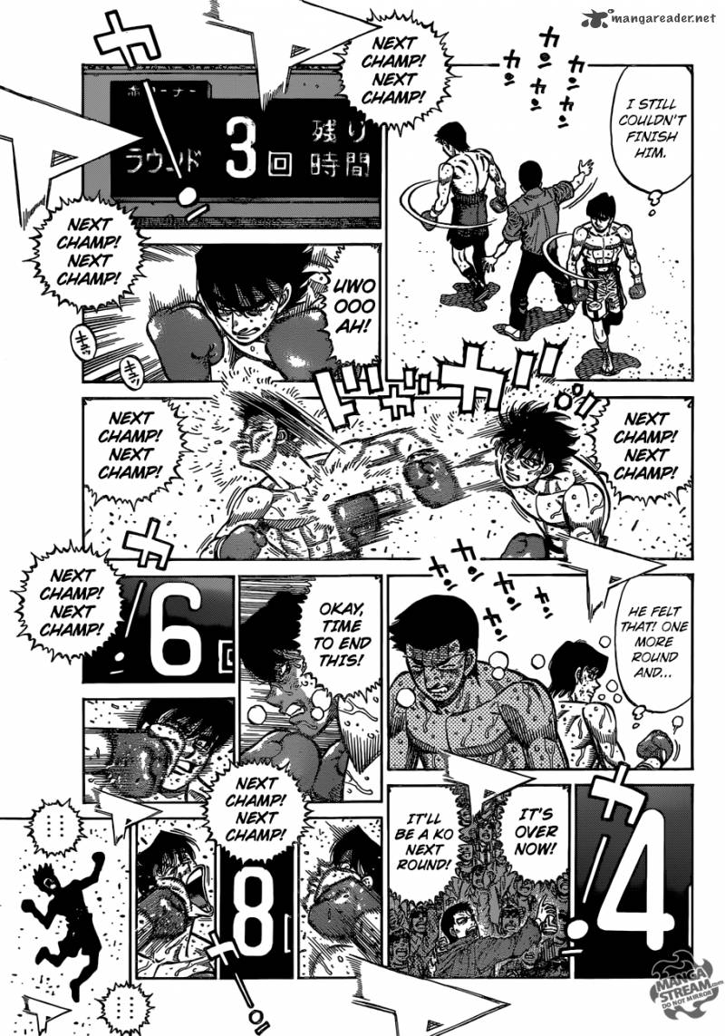 Hajime no Ippo Chapter 1137 - Manhwa18.com