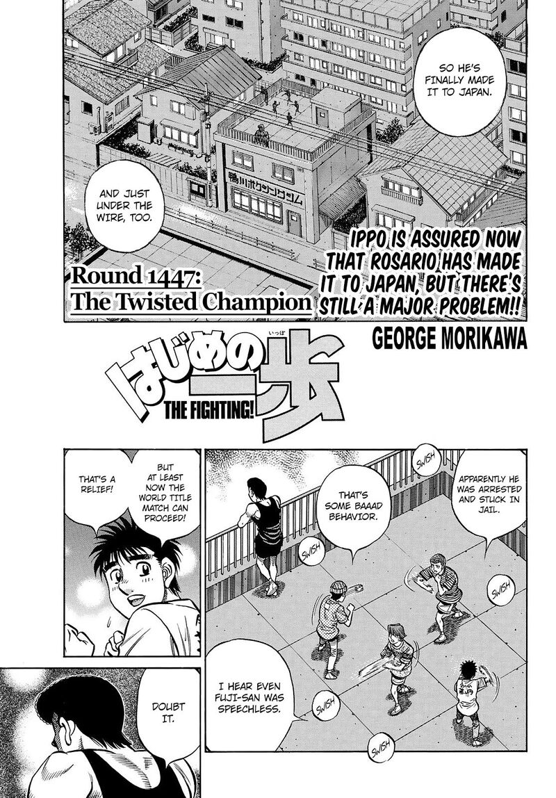 Hajime no Ippo Chapter 1147 - Manhwa18.com