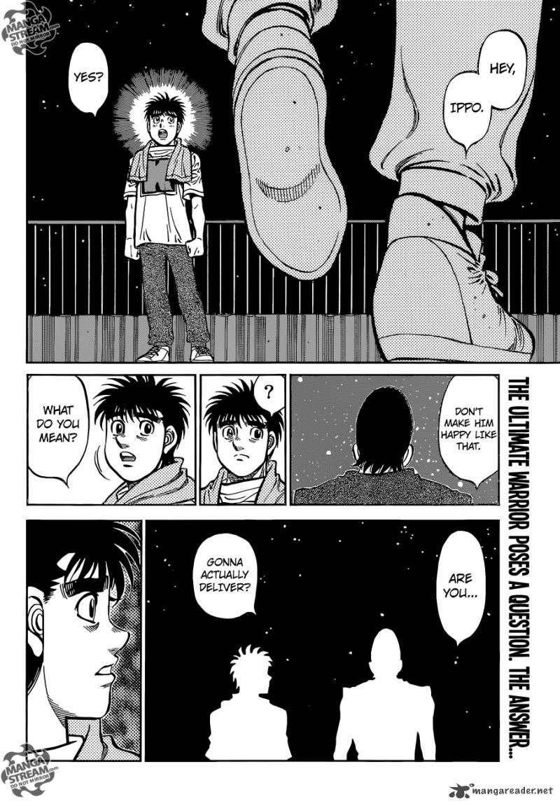 Hajime no Ippo Chapter 1150 - Manhwa18.com