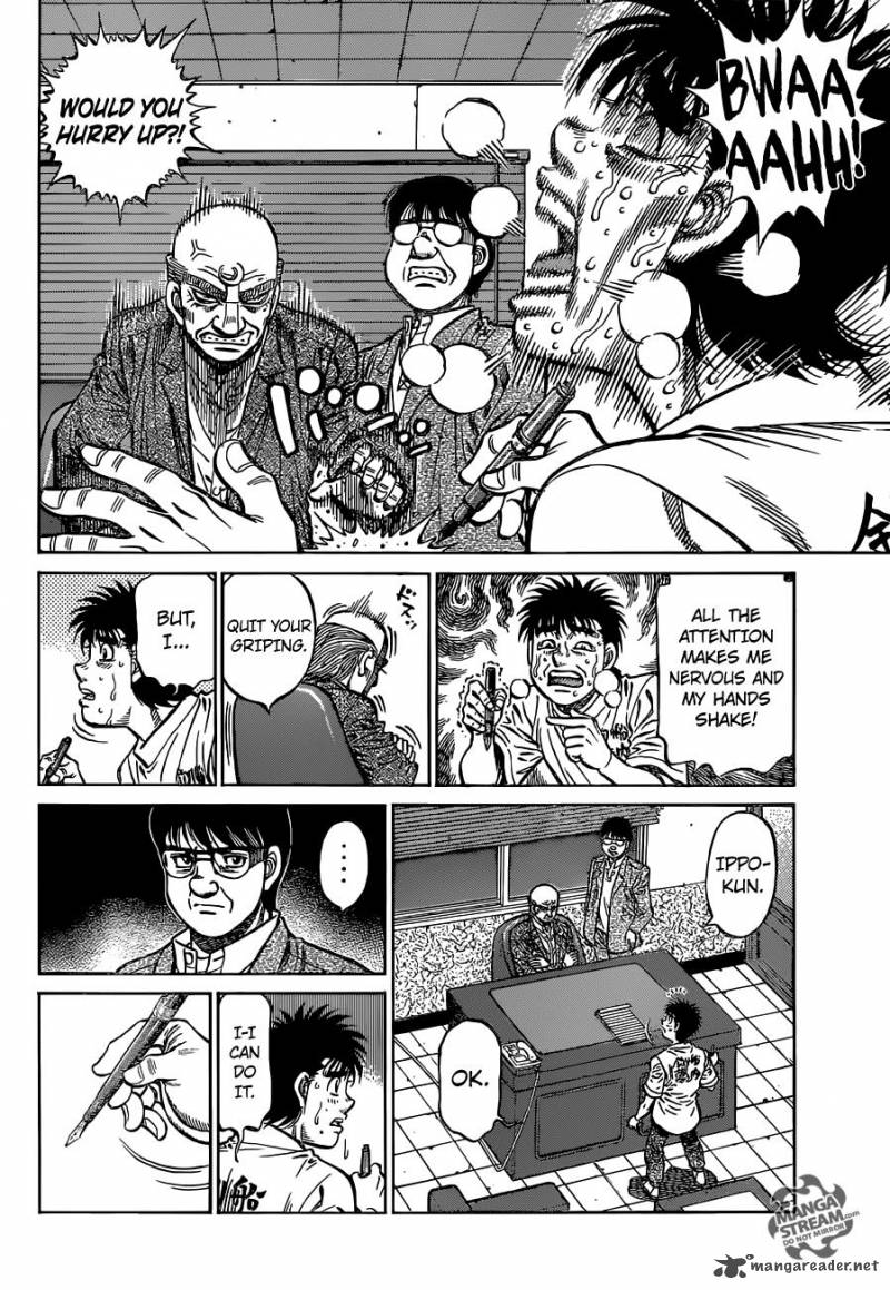 Hajime no Ippo Chapter 1154 - Manhwa18.com