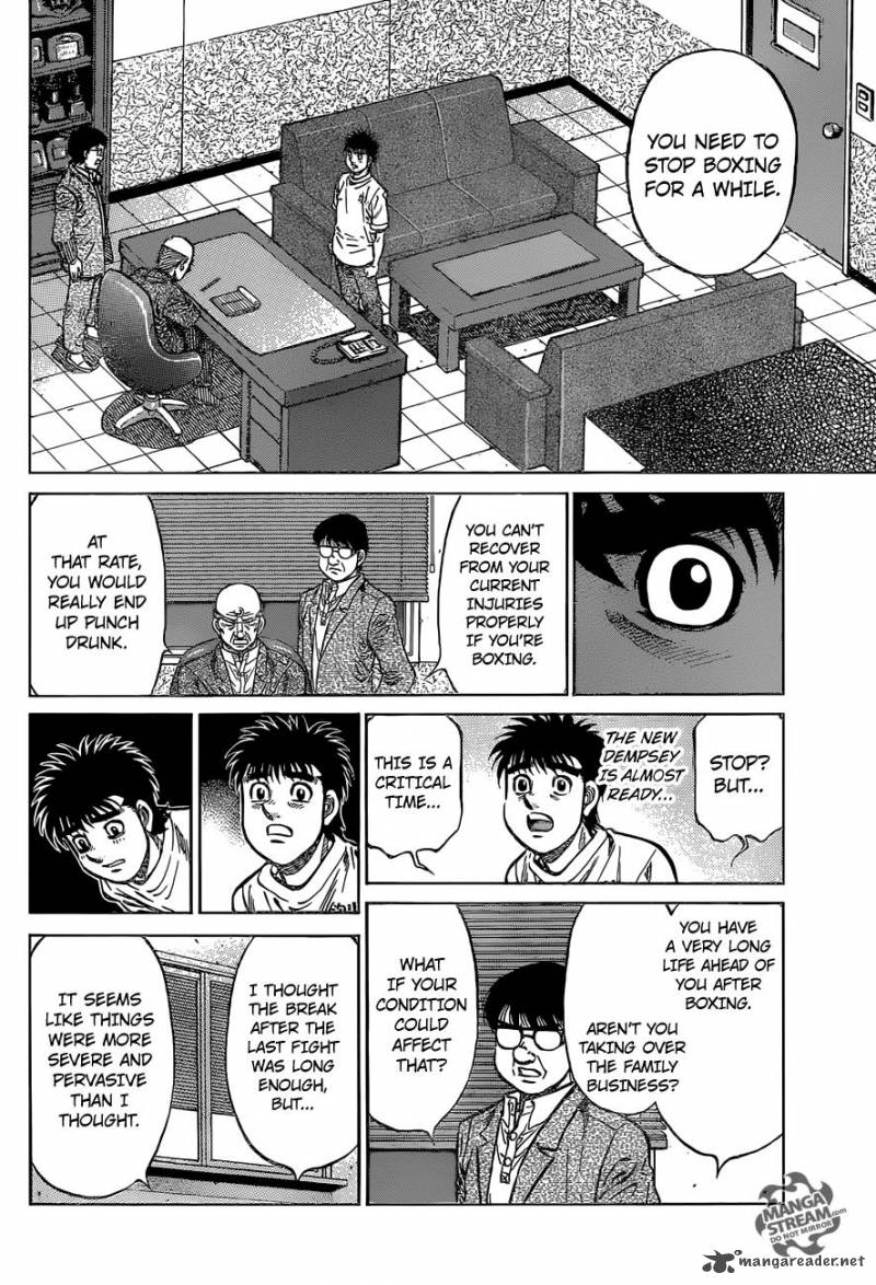 Hajime no Ippo Chapter 1154 - Manhwa18.com