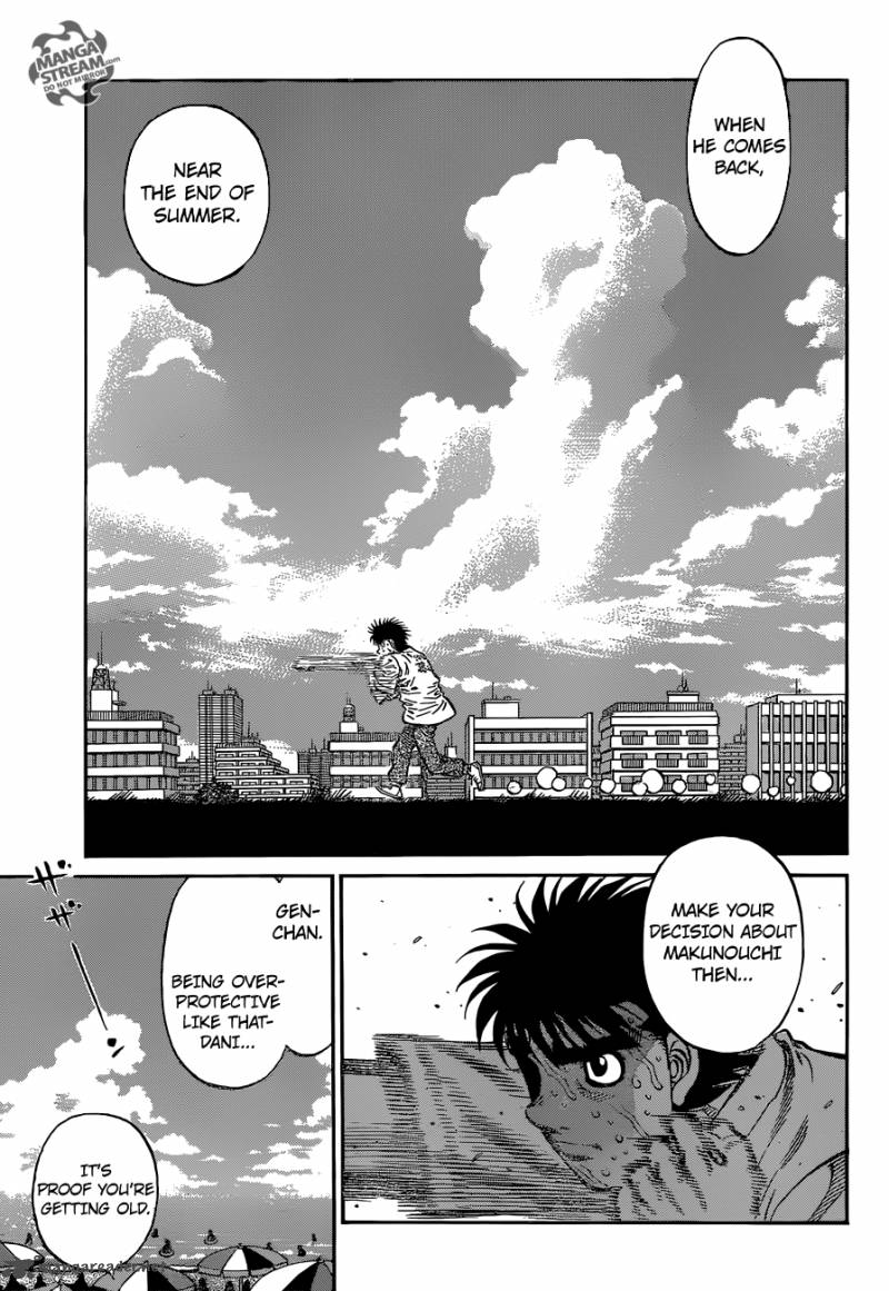 Hajime no Ippo Chapter 1155 - Manhwa18.com