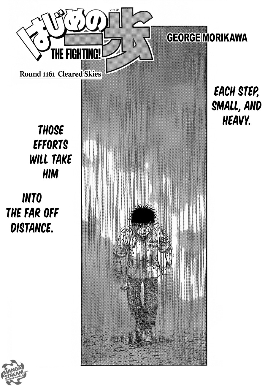 Hajime no Ippo Chapter 1161 - Manhwa18.com