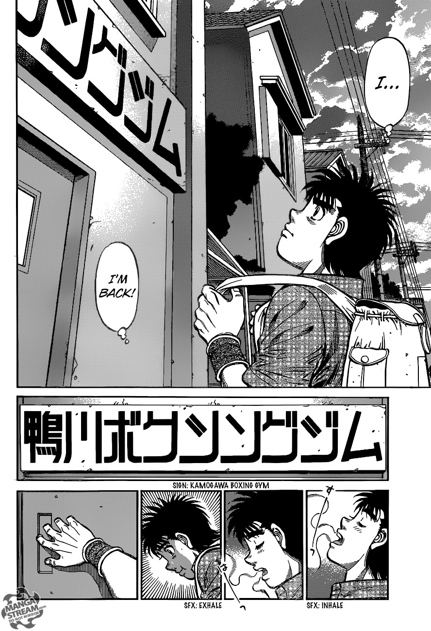 Hajime no Ippo Chapter 1162 - Manhwa18.com