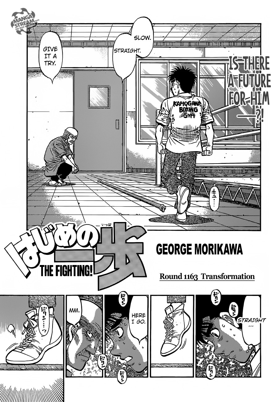 Hajime no Ippo Chapter 1163 - Manhwa18.com