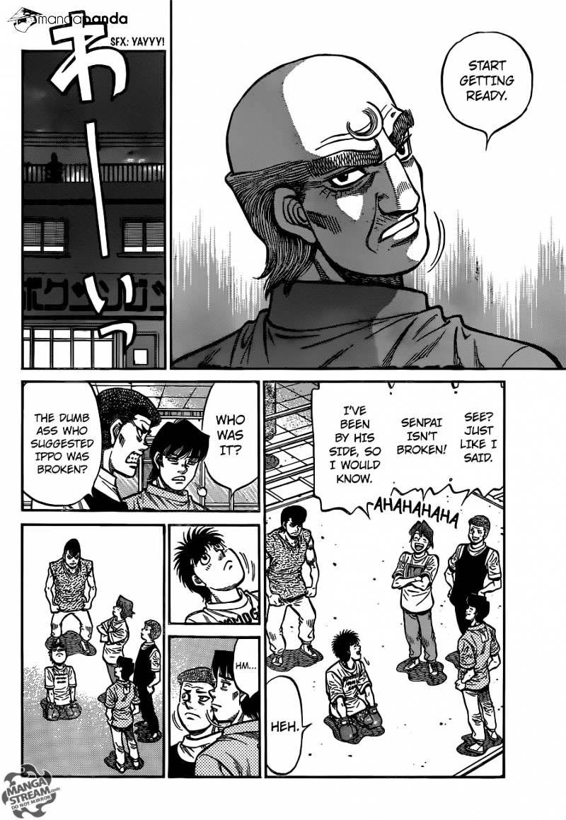 Hajime no Ippo Chapter 1164 - Manhwa18.com