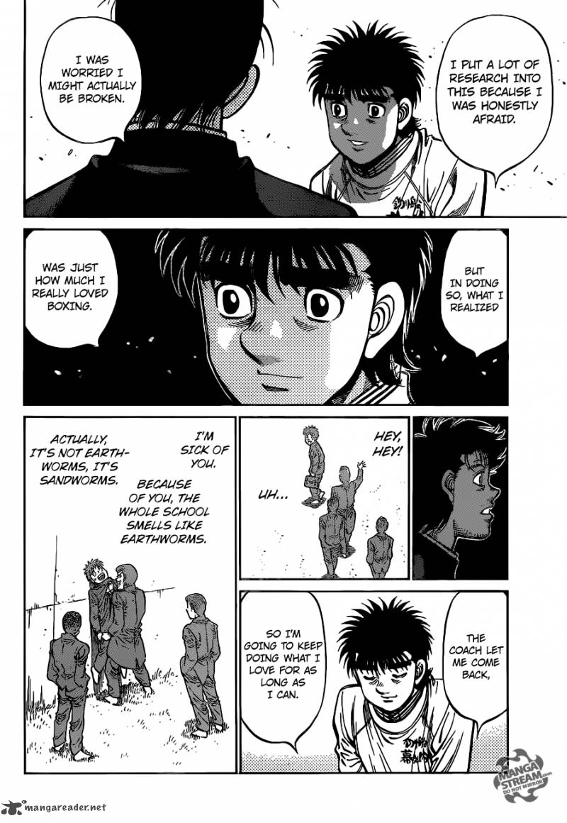 Hajime no Ippo Chapter 1165 - Manhwa18.com