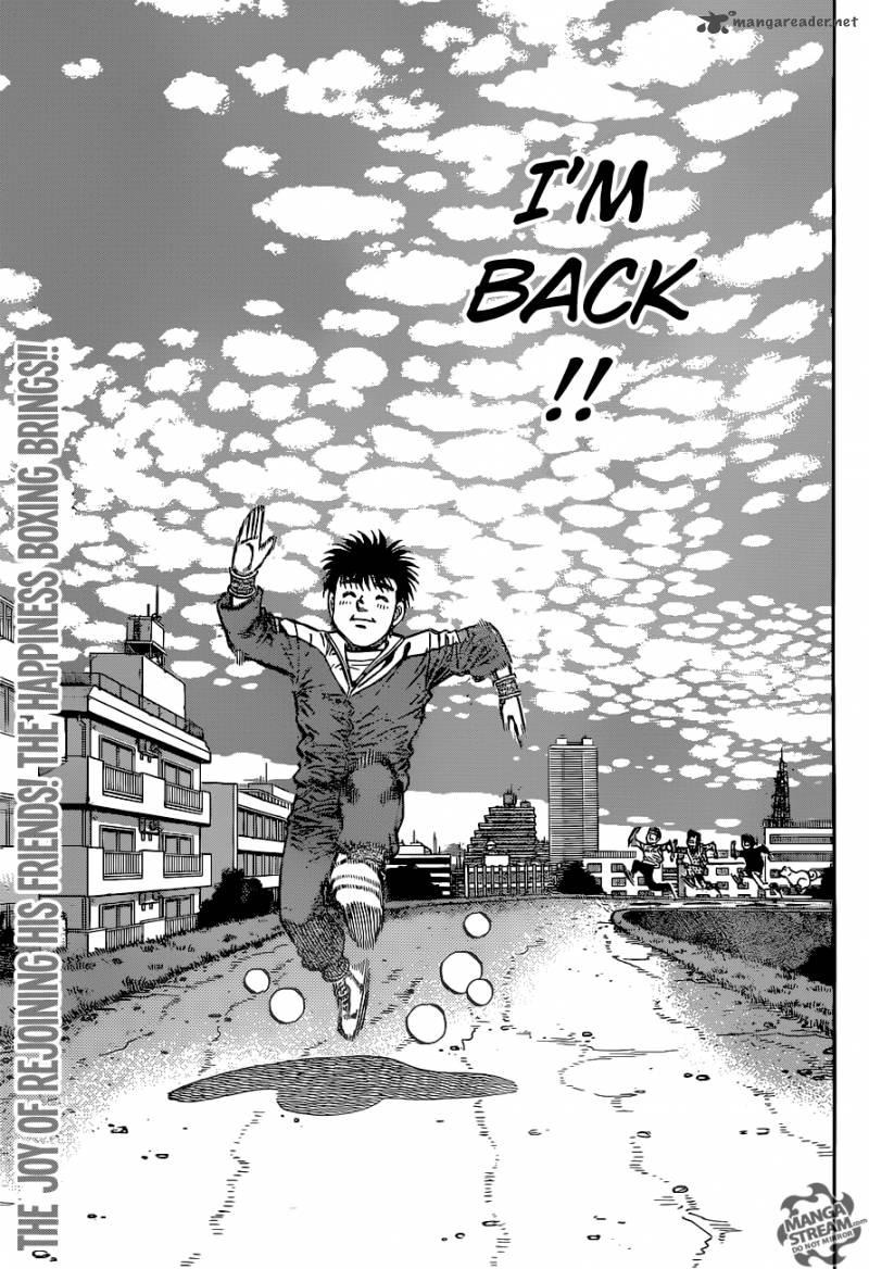 Hajime no Ippo Chapter 1165 - Manhwa18.com