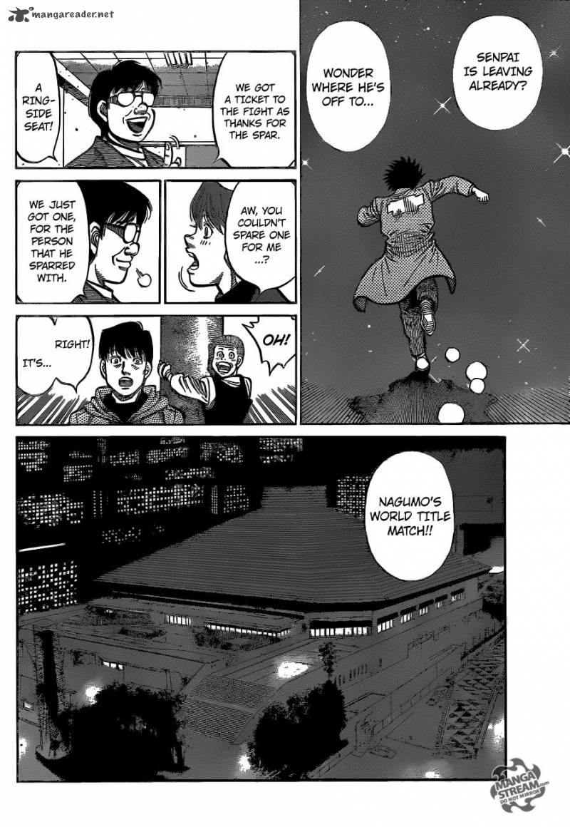 Hajime no Ippo Chapter 1167 - Manhwa18.com