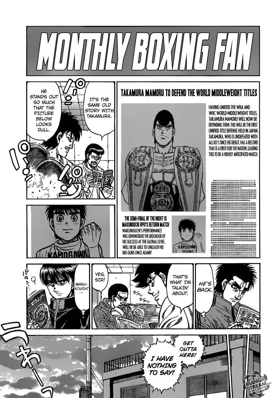 Hajime no Ippo Chapter 1173 - Manhwa18.com