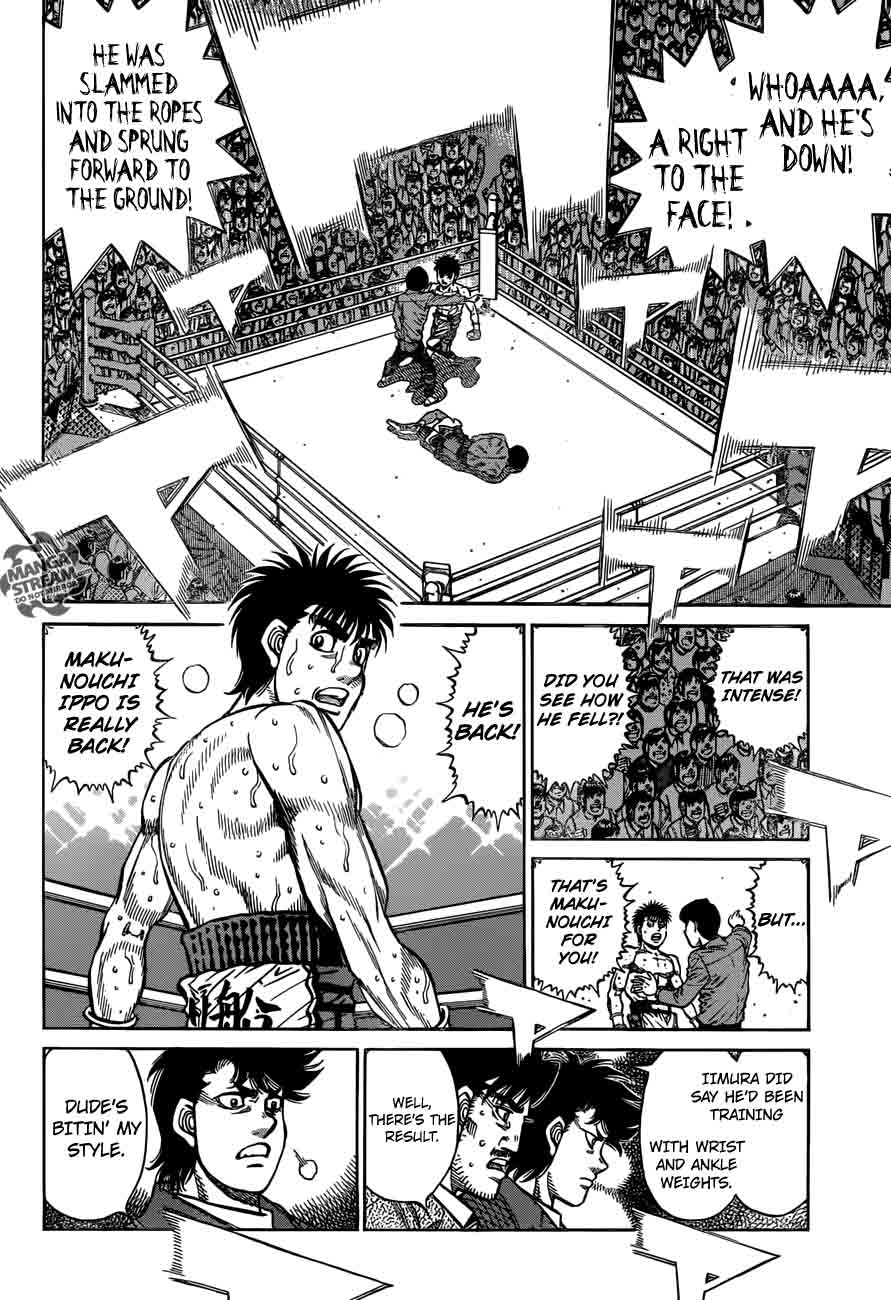 Hajime no Ippo Chapter 1181 - Manhwa18.com