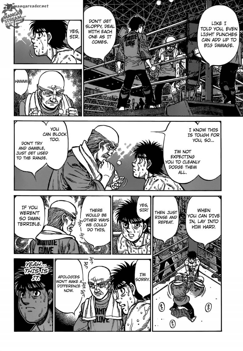 Hajime no Ippo Chapter 1186 - Manhwa18.com