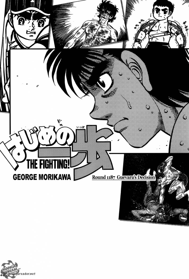 Hajime no Ippo Chapter 1187 - Manhwa18.com