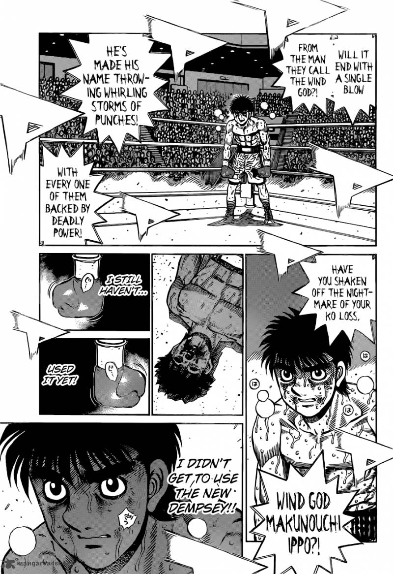 Hajime no Ippo Chapter 1190 - Manhwa18.com