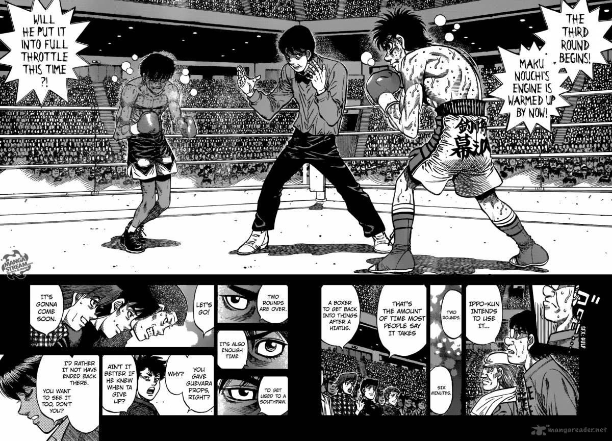 Hajime no Ippo Chapter 1191 - Manhwa18.com