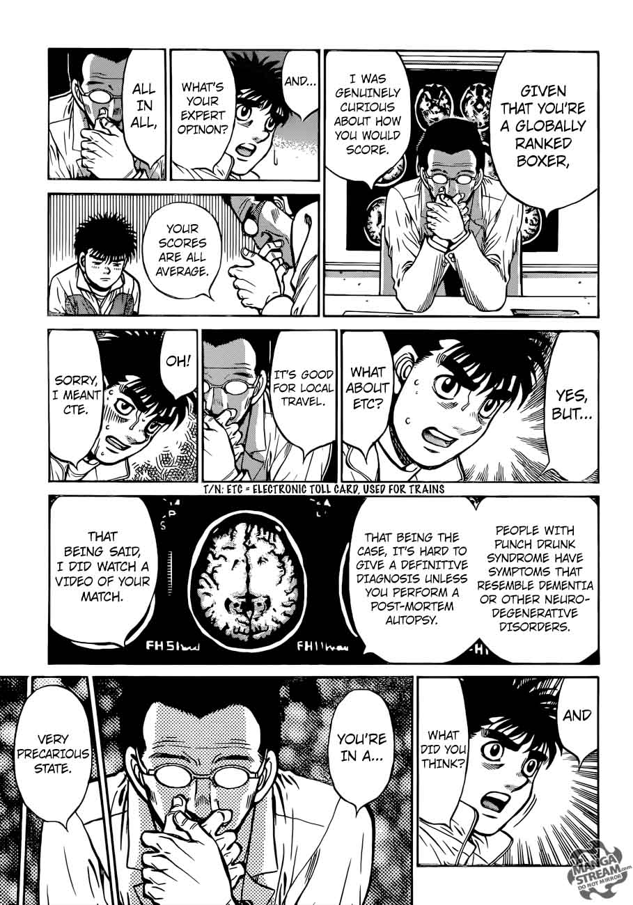 Hajime no Ippo Chapter 1208 - Manhwa18.com