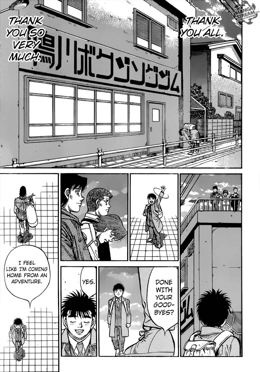 Hajime no Ippo Chapter 1208 - Manhwa18.com