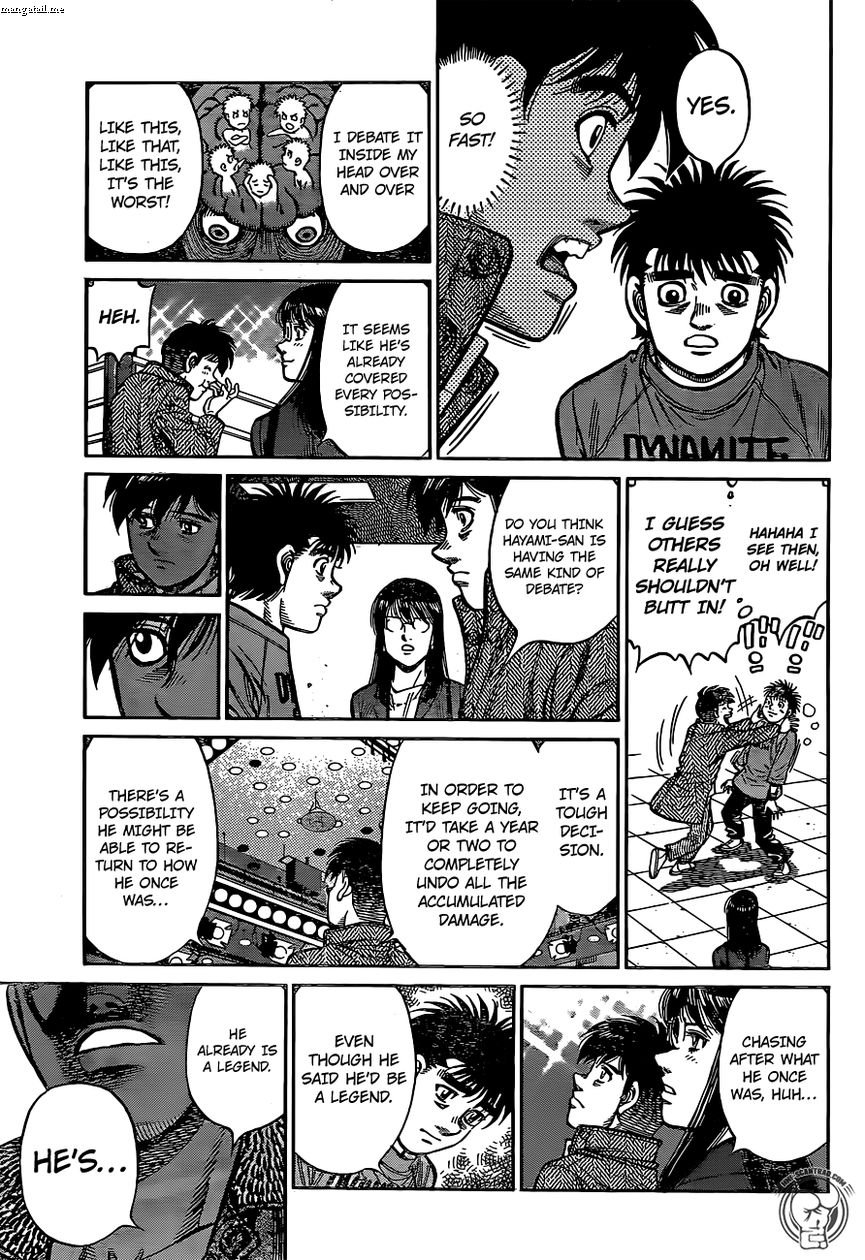 Hajime no Ippo Chapter 1221 - Manhwa18.com