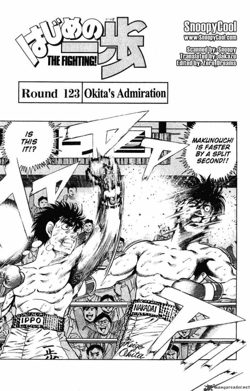 Hajime no Ippo Chapter 123 - Manhwa18.com