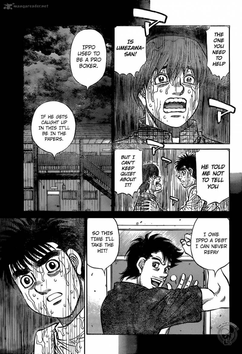 Hajime no Ippo Chapter 1242 - Manhwa18.com