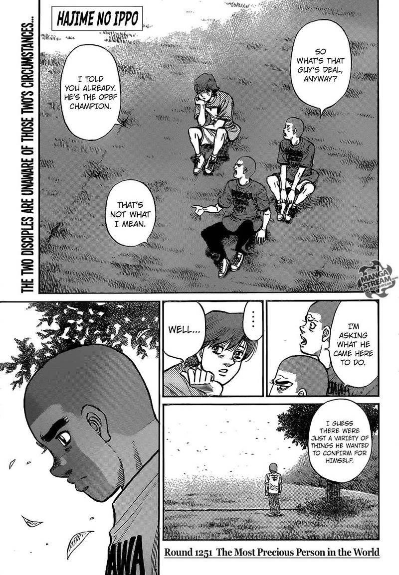 Hajime no Ippo Chapter 1251 - Manhwa18.com