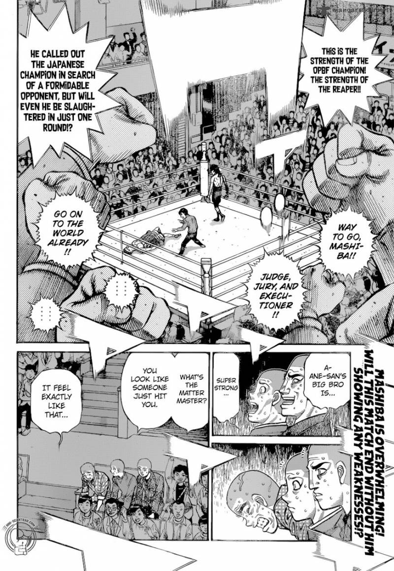 Hajime no Ippo Chapter 1255 - Manhwa18.com