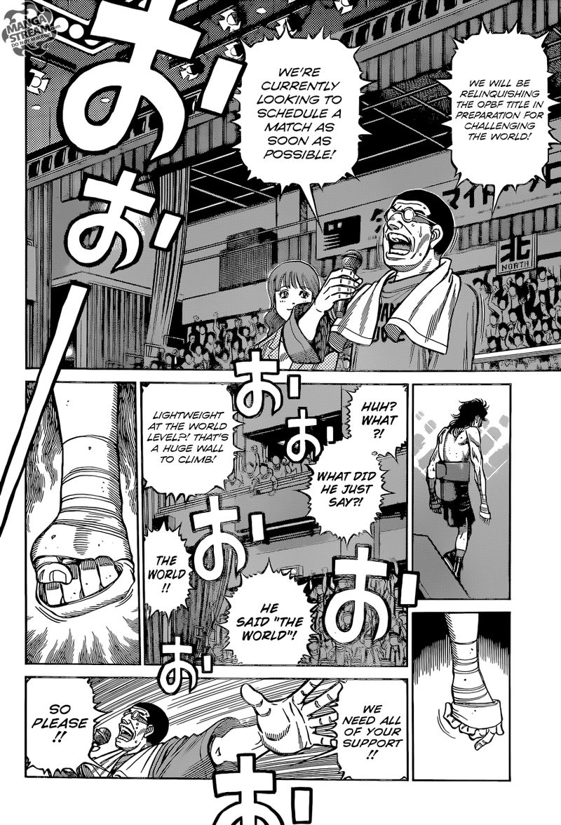 Hajime no Ippo Chapter 1262 - Manhwa18.com