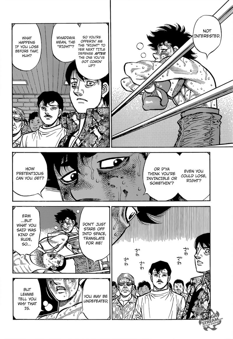 Hajime no Ippo Chapter 1275 - Manhwa18.com