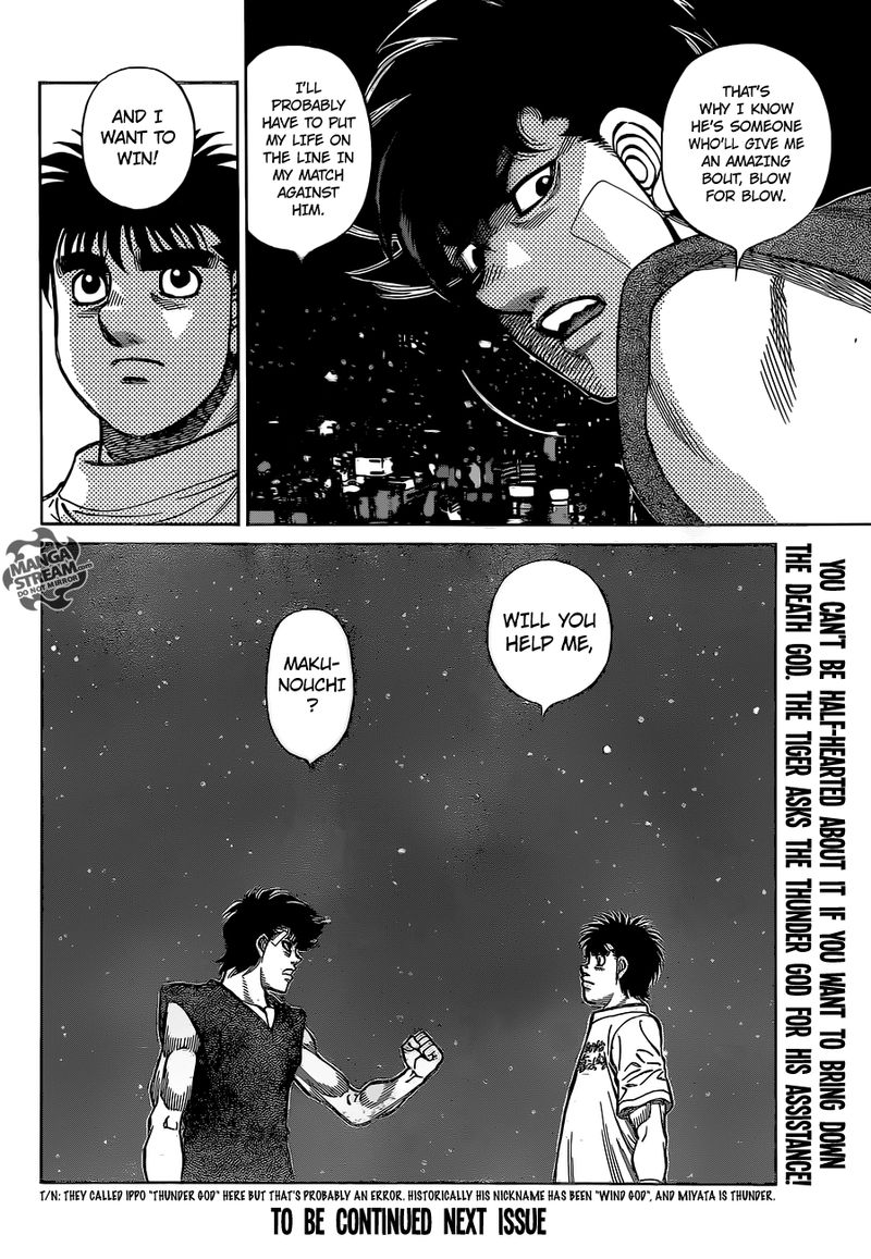 Hajime no Ippo Chapter 1278 - Manhwa18.com