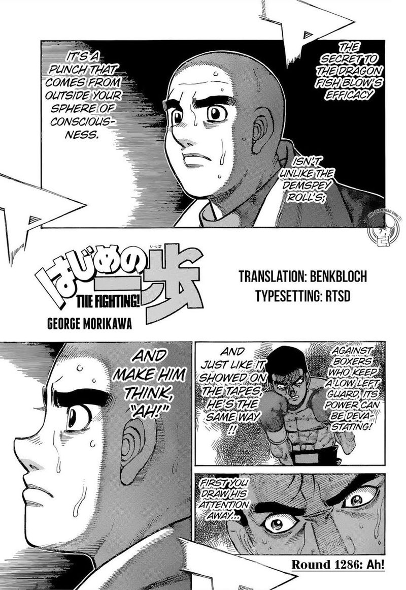 Hajime no Ippo Chapter 1286 - Manhwa18.com