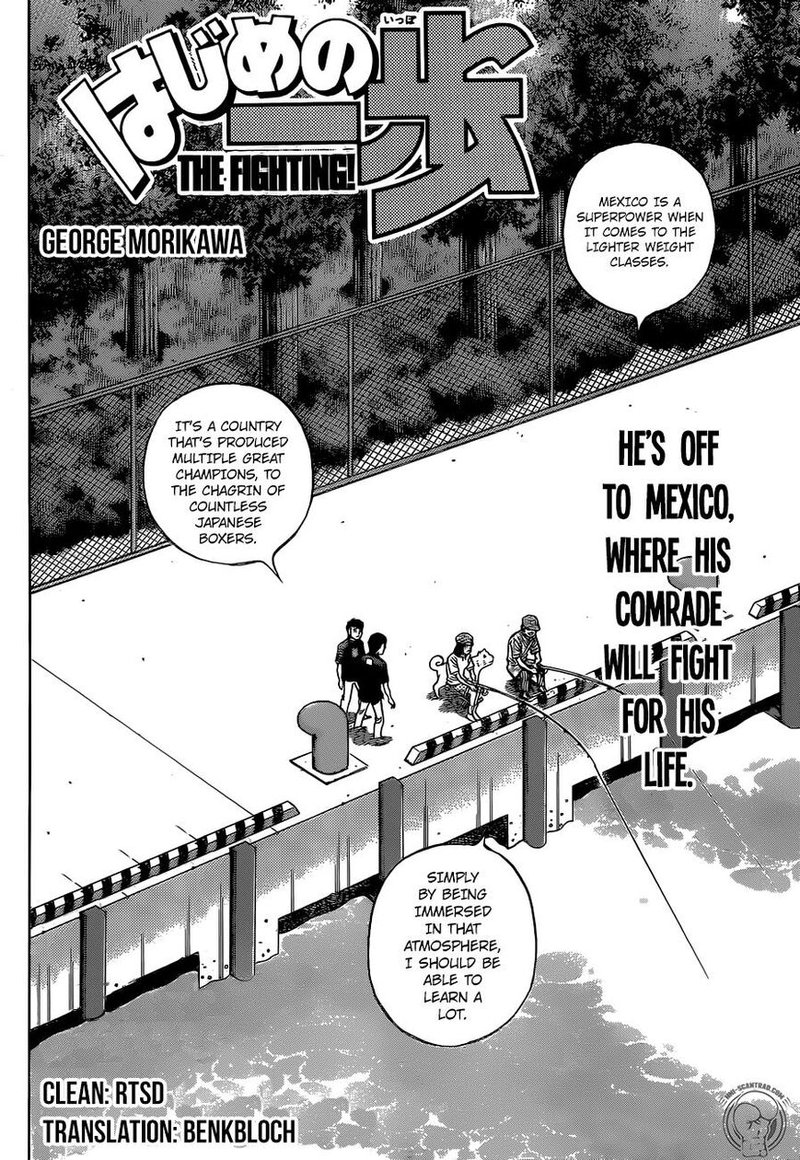 Hajime no Ippo Chapter 1292 - Manhwa18.com