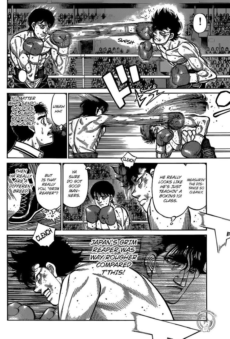 Hajime no Ippo Chapter 1296 - Manhwa18.com