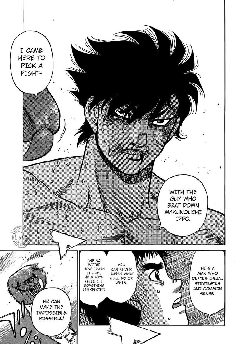 Hajime no Ippo Chapter 1296 - Manhwa18.com